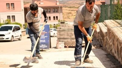 Fen İşleri Dairesi Başkanlığı ekiplerince yürütülen çalışmalar kapsamında Telekom, Manisa