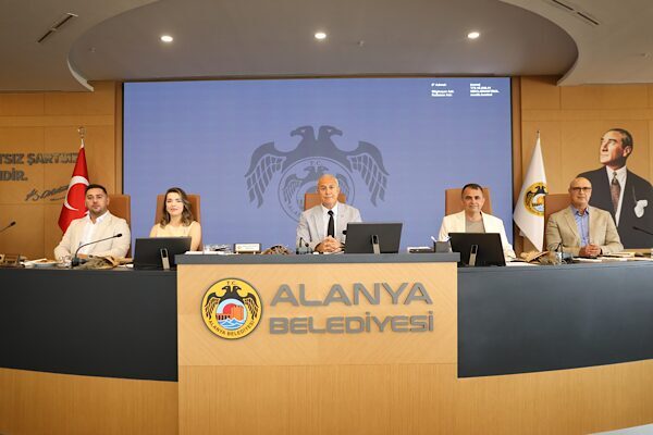 Alanya Belediyesi Temmuz Ayı Olağan Meclis Toplantısı, Belediye Başkanı Osman