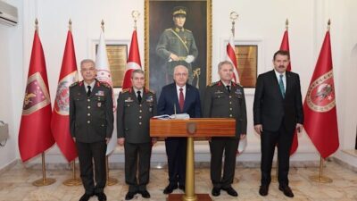Milli Savunma Bakanı Güler, Kuzey Kıbrıs Türk Cumhuriyeti’ndeki temasları kapsamında