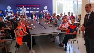 Bakırköy Belediyesi Afet İşleri ve Risk Yönetimi Müdürlüğü tarafından hazırlanan