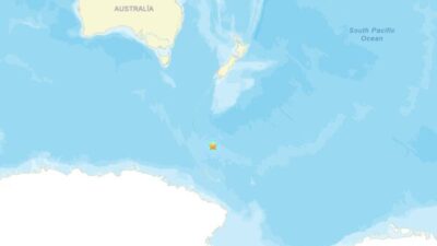 Amerika Birleşik Devletleri Jeoloji Araştırmaları Kurumu’nun (USGS) verilerine göre, Balleny