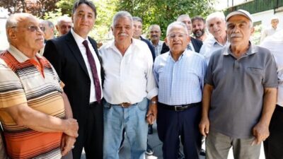 Kayseri Büyükşehir Belediye Başkanı Memduh Büyükkılıç, ilçe ziyaretleri kapsamında Develi’de