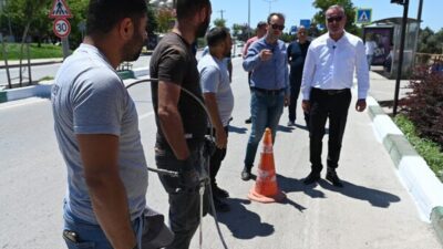 Bursa Karacabey Belediye Başkanı Fatih Karabatı, ilçe genelinde sürdürülen yatırım,