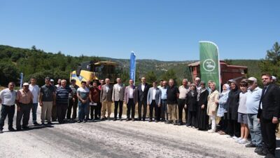 Bursa Büyükşehir Belediyesi, kırsal kalkınmaya yönelik destekleri kapsamında Keles ilçesindeki