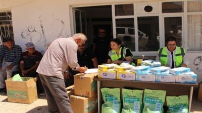 Antalya Büyükşehir Belediyesi, Elmalı ilçesine bağlı Bozhüyük Mahallesi’nde etkili olan