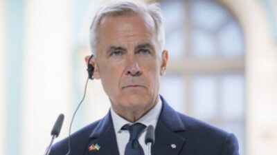 Kanada Başbakanı Mark Carney, New Brunswick’te Konfederasyon Köprüsü yakınlarında ambulansın
