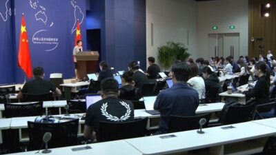 CCTV haberine göre; Çin Dışişleri Bakanlığı Sözcüsü Mao Ning, Dışişleri