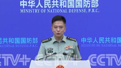 CCTV’nin haberine göre, Çin Savunma Bakanlığı Sözcüsü Chen Xi, düzenlediği