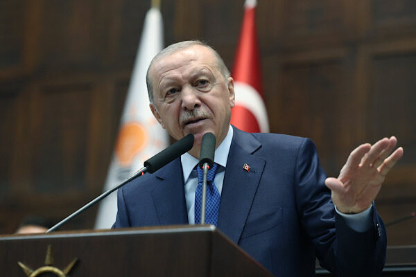 Cumhurbaşkanı Recep Tayyip Erdoğan, Letonya Cumhurbaşkanı Edgars Rinkevics ile gerçekleştirdiği