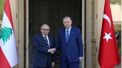 Cumhurbaşkanı Recep Tayyip Erdoğan, Lübnan Başbakanı Nevvaf Selam ile İstanbul’da