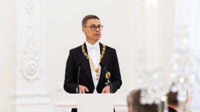 Finlandiya Cumhurbaşkanı Alexander Stubb, Türkiye’nin başkenti Ankara’da düzenlenen NATO Zirvesi’ne
