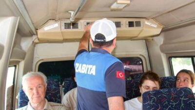 Belediyeden yapılan açıklamaya göre, Zabıta Müdürlüğü Trafik Birimi ekipleri ile