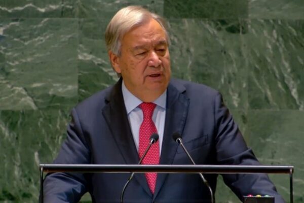 Birleşmiş Milletler (BM) Genel Sekreteri Antonio Guterres, Suriye halkının yıllardır