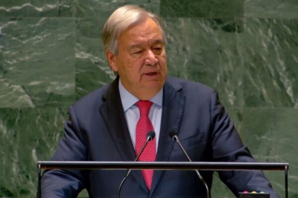 Birleşmiş Milletler (BM) Genel Sekreteri Antonio Guterres, Suriyeli sivil toplum