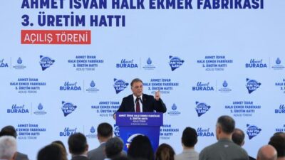 İstanbul Büyükşehir Belediyesi (İBB), Hadımköy’deki Ahmet İsvan Halk Ekmek Fabrikası’nın