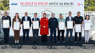 İzmir Büyükşehir Belediyesi, Türkiye Afet Müdahale Planı (TAMP) kapsamında “En