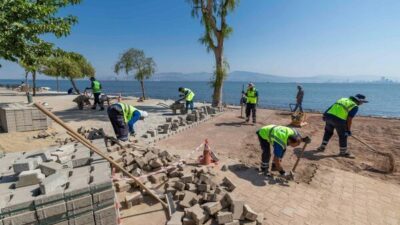 İzmir Büyükşehir Belediyesi, İnciraltı Kent Ormanı’nı daha güvenli, temiz ve
