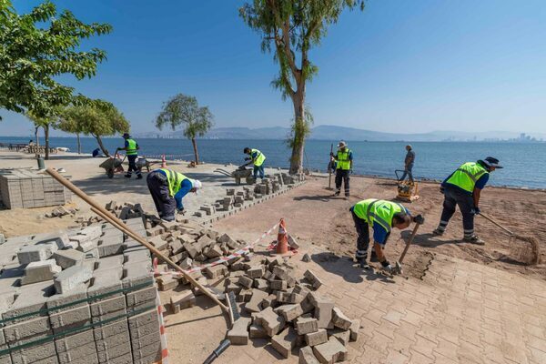 İzmir Büyükşehir Belediyesi, İnciraltı Kent Ormanı’nı daha güvenli, temiz ve