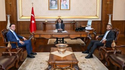 Katar İstanbul Başkonsolos Danışmanı Babakaloğlu ile Katar Askeri Ataşesi  Al