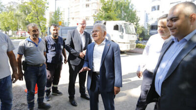 Kayseri Büyükşehir Belediye Başkanı Dr. Memduh Büyükkılıç, Alpaslan Mahallesi Eşref