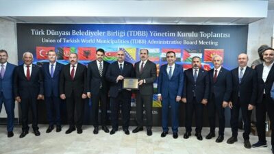 Türk Dünyası Belediyeler Birliği (TDBB) Ağustos Ayı Yönetim Kurulu Toplantısı’nda