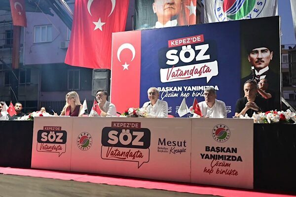Kepez Belediyesi tarafından düzenlenen “Söz Vatandaşta” halk buluşmaları kapsamında Kepez