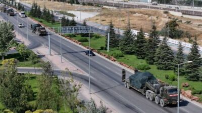 Konya Büyükşehir Belediye Başkanı Uğur İbrahim Altay, Ankara Yolu üzerinde