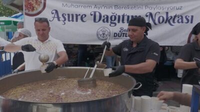 Manisa Büyükşehir Belediyesi, Muharrem ayı dolayısıyla kent genelinde aşure ikramı