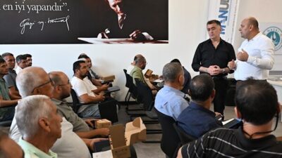 Manisa Büyükşehir Belediyesi MASKİ Eğitim Salonu’nda gerçekleştirilen programa Genel Sekreter