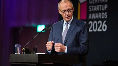 Almanya Başbakanı Friedrich Merz, İrlanda Başbakanı Micheal Martin’e gösterdiği konukseverlik