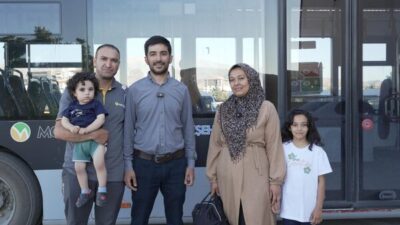 Malatya Büyükşehir Belediyesi MOTAŞ bünyesinde görev yapan otobüs kaptanı Mehmet