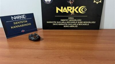 Açıklamaya göre, 23 Temmuz’da Narkotik Suçlarla Mücadele Şube Müdürlüğü ekiplerince