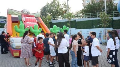Erhan Nasyalçın İlkokulu bahçesinde gerçekleştirilen etkinliğe Osmangazi Belediyesi Meclis Üyesi