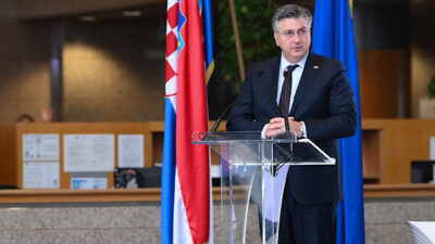 Hırvatistan Başbakanı Andrej Plenkovic, Rugby Europe Organizasyon Komitesi temsilcileriyle gerçekleştirdikleri