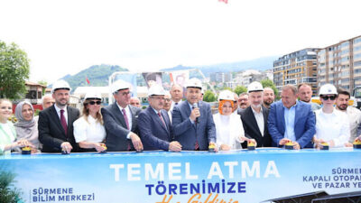 Trabzon’un Sürmene ilçesinde hayata geçirilecek kapalı otopark ve pazar yeri