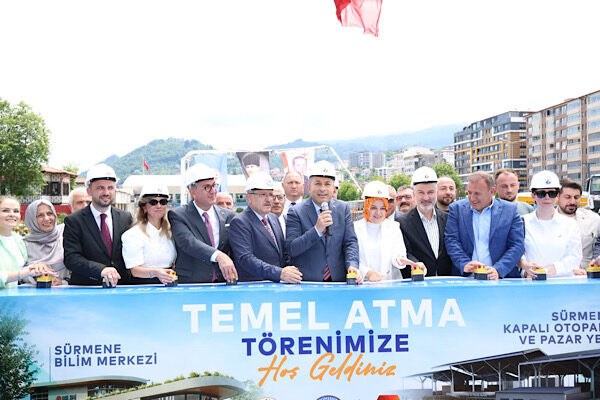 Trabzon’un Sürmene ilçesinde hayata geçirilecek kapalı otopark ve pazar yeri