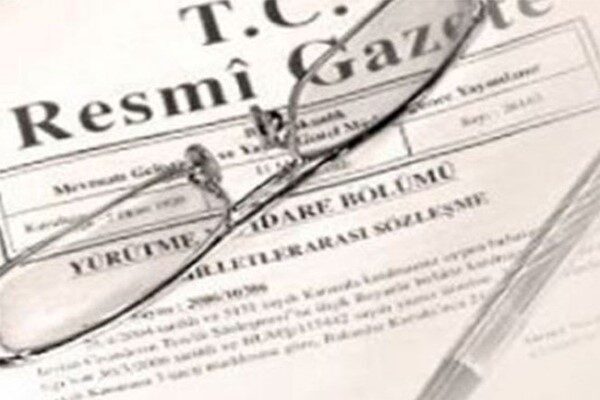 Resmi Gazete’de yayımlanan Türkiye Büyük Millet Meclisi (TBMM) kararına göre,