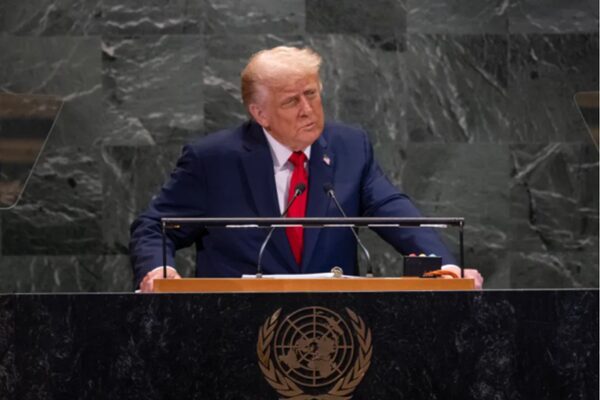 Amerika Birleşik Devletleri (ABD) Başkanı Donald Trump, Lübnan Cumhurbaşkanı Joseph