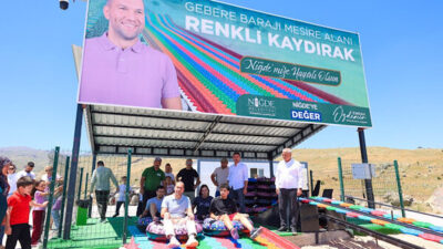Niğde Belediyesi tarafından Gebere Barajı Mesire Alanı’nda hayata geçirilen ve