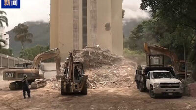 Venezuela’da meydana gelen depremlerin ardından arama-kurtarma ve enkaz kaldırma çalışmaları