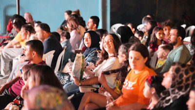 Çorlu Belediyesi tarafından düzenlenen Açık Hava Sinema Günleri, Hıdırağa Mahallesi’ndeki