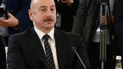 Azerbaycan Cumhurbaşkanı İlham Aliyev, Özbekistan Cumhurbaşkanı Şevket Mirziyoyev ile Ark