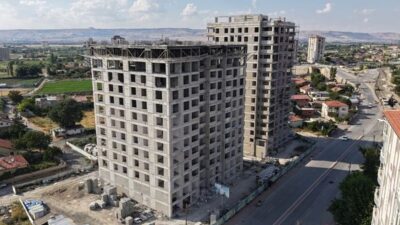 Kayseri Büyükşehir Belediyesi tarafından yürütülen kentsel dönüşüm projesinin birinci etabında