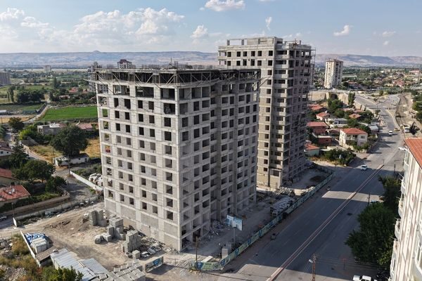 Kayseri Büyükşehir Belediyesi tarafından yürütülen kentsel dönüşüm projesinin birinci etabında