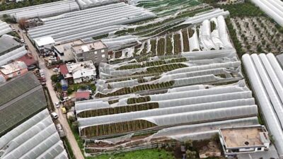 Antalya Büyükşehir Belediyesi, doğal afetlerden zarar gören üreticilere yönelik sera