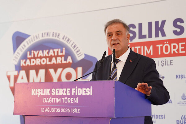 İstanbul Büyükşehir Belediyesi (İBB) Başkanvekili Nuri Aslan, Şile’de düzenlenen kışlık