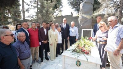 Gültepe’nin Belediye Başkanı Aydın Erten, vefatının 26’ncı yılında kabri başında