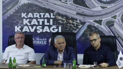 Kayseri Büyükşehir Belediye Başkanı Memduh Büyükkılıç, yapımı devam eden Kartal