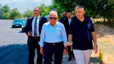 Kayseri Büyükşehir Belediye Başkanı Dr. Memduh Büyükkılıç, Melikgazi ilçesi Eğribucak