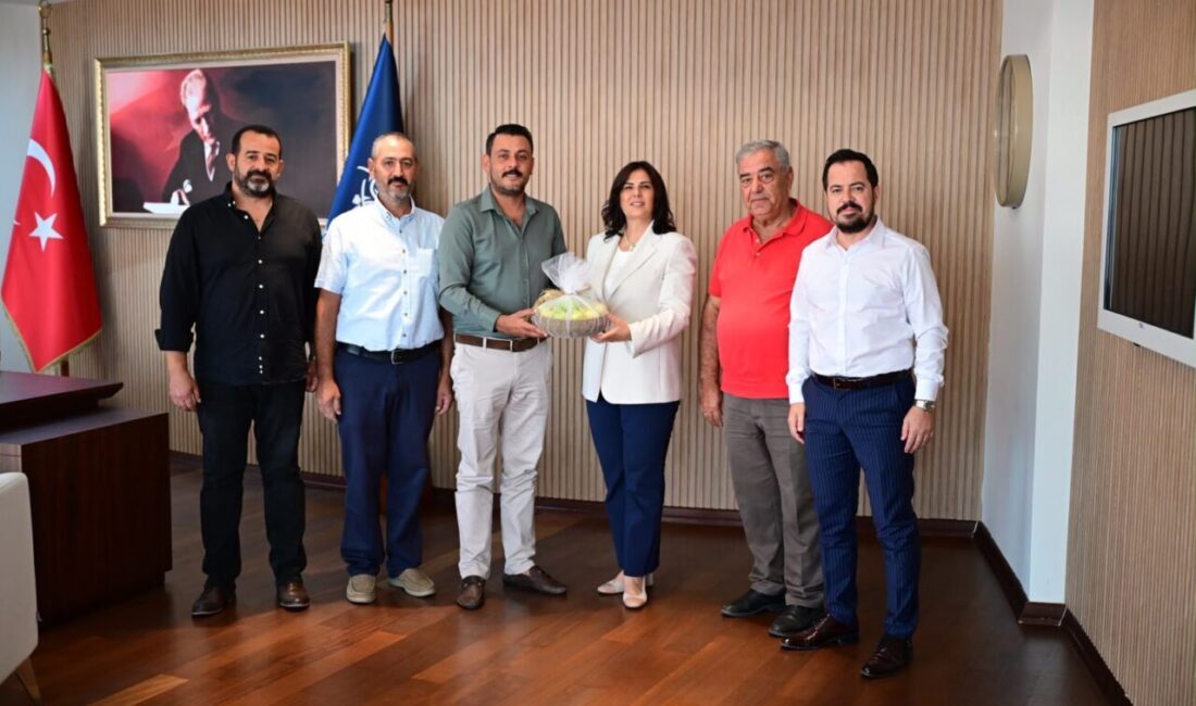 Aydın Büyükşehir Belediye Başkanı Özlem Çerçioğlu, Germencik Ziraat Odası Başkanı
